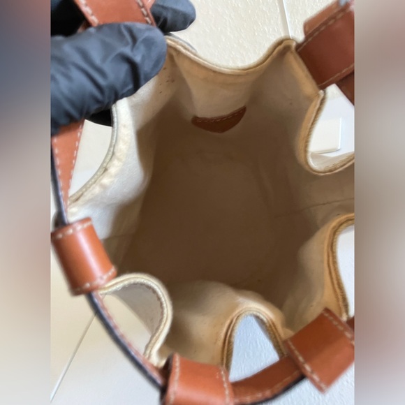 Celin vintage two way drawstring bucket bag - Picture 5 of 14